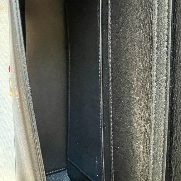 ❌❌SOLD! NWT Valentino Loco VLogo Long Black Leather Shoulder Bag - Picture 9 of 9